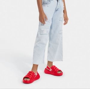 UGG Sport Yeah red sandles womens size 10